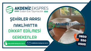 Şehirlerarası taşımada dikkat edilmesi gerekenler