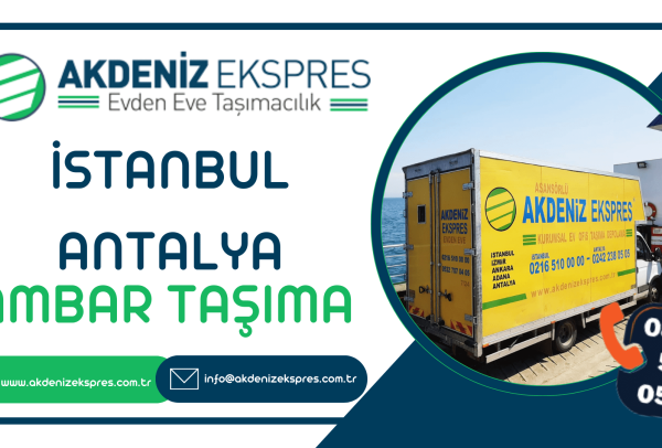 İstanbul Antalya ambar taşıma