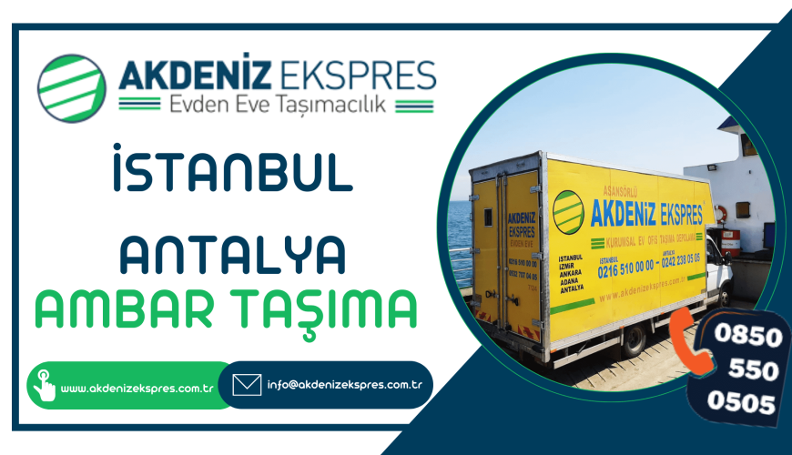 İstanbul Antalya ambar taşıma