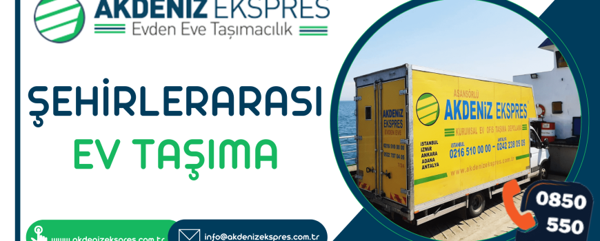 şehirler arası ev taşıma
